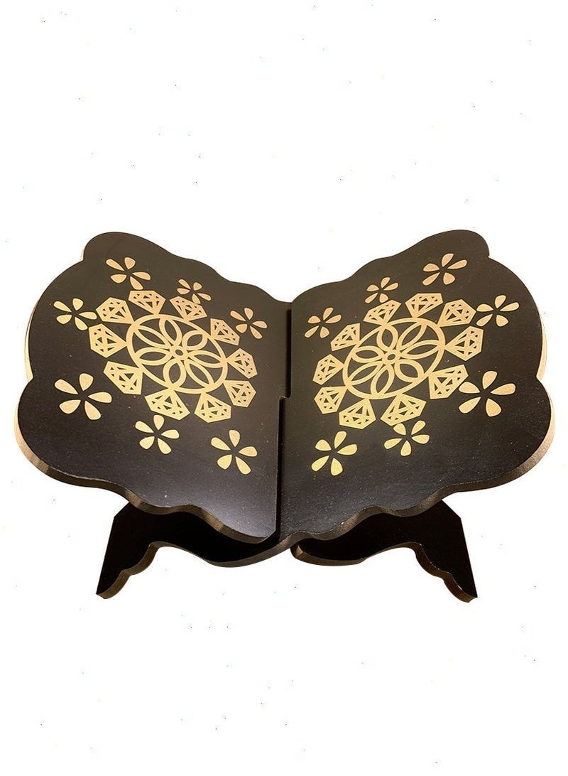 Quran Holder Stand - Premium Ramadan Display Holder, Wooden Book Stand For Reading & Worship Space Organization - Image 3